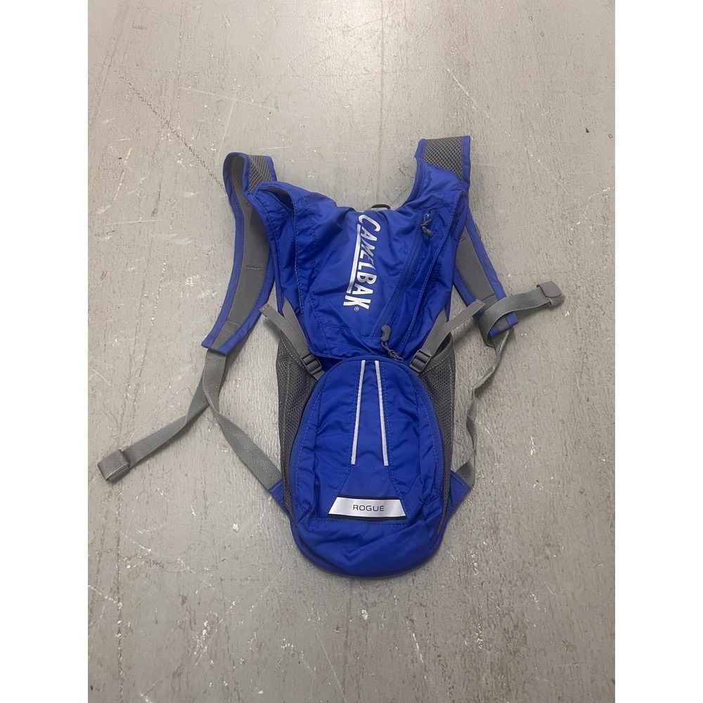 CamelBak Rogue Hydration Pack Unisex Blue Gray Adjustable Strap Hiking Outdoor